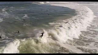 Surfing Tube Wave, Melkbosstrand 2020-09-19