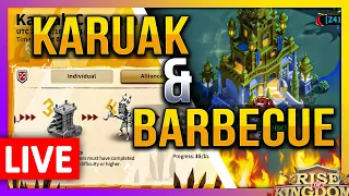 Karuak & Barbecue 🔴 Rise of Kingdoms ROK Fleisch