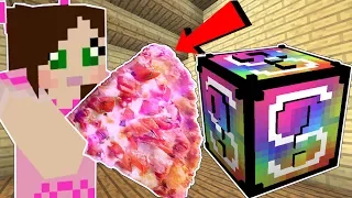 Minecraft: VIDEO GAMES LUCKY BLOCK! (GIANT FOOD, MARIO ARMOR, & MORE!) Mod Showcase