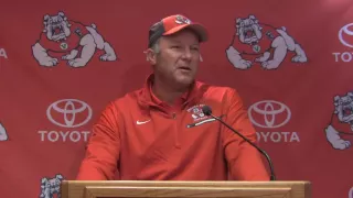 Fresno State Football: Tim DeRuyter (Nebraska, Post-Game Press Conference)