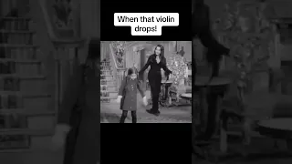 Wednesday Addams When The Violin Drops! #wednesdaydance #violin #dancescene