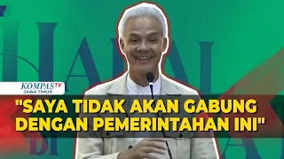 Ganjar saat Halalbihalal TPN, Terima Kasih Kawan-kawan Sudah Berjuang Sampai Saat Ini