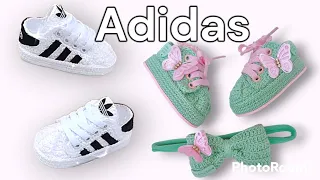 ADIDAS TAMANHO RN (PODE USAR A MESMA RECEITA PARA O 15)