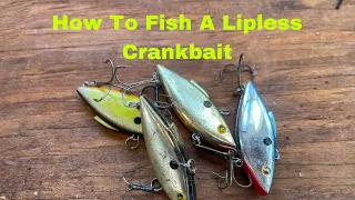 How And When To Fish A Lipless Crankbait…