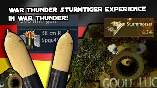 War Thunder Sturmtiger experience