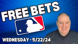 Wins-Day 3 Free MLB Picks & Betting Predictions - 5/22/24 l Picks & Parlays l #mlbpicks