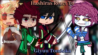 Past Hashiras react to Tomioka Giyuu||`My AU°|| °^Part 4^||•Demon Slayer•||↓Description↓||`Enjoy~