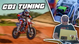 Mapping My KTM 85 SX For Supercross | Brother VS Sister Holeshot Challenge