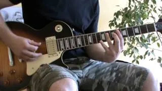 Mr Probz Waves guitar lick - how to play - TAB