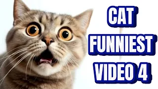 CAT FUNNIEST VIDEO 4