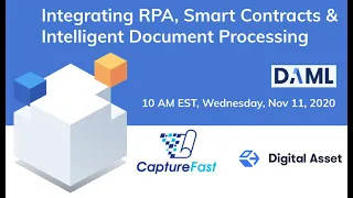 Integrating Smart Contracts With Intelligent Document Processing - DAML Webinar