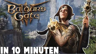 Baldur's Gate 3 in 10 Minuten!