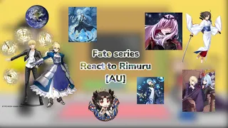 Fate series react to Rimuru (+True creator Rimuru) |AU| |Gacha react| ship: Rimuru x Saber