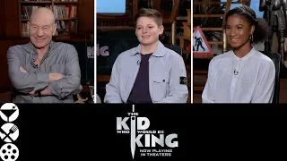 THE KID WHO WOULD BE KING (2019) Interview with Sir Patrick Stewart & Cast