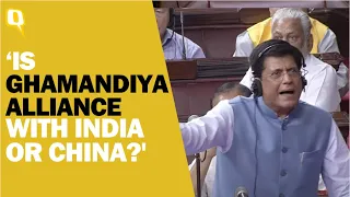 ‘Conspiring Against India With China’: Union Minister Piyush Goyal Slams Rahul Gandhi | The Quint