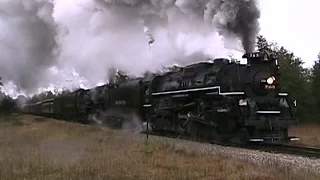 PM #1225 & NKP #765 - Alma to Cadillac, MI. - Oct. 2009 - FULL VIDEO