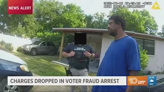 Charges dropped in voter fraud arrest of convicted Florida felon