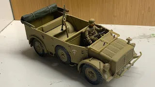 Tamiya 1/35 Horch 4x4 Type 1A Full Build Part 2