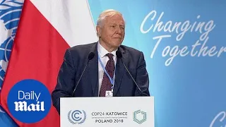 David Attenborough warns 'time is running out' to tackle climate change