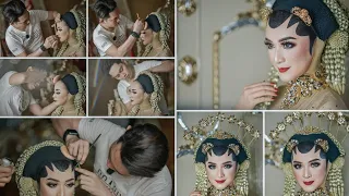 tutorial hijab dan paes pengantin soloputri paes muslim part,,,1