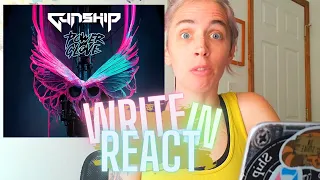 write IN react 🤘🏻 GUNSHIP (feat. Power Glove) - Ghost