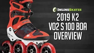 2019 K2 VO2 S 100 Boa Inline Skate Overview by InlineSkatesDotCom