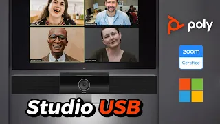 In-depth Review of Poly Studio USB All-in-one Video Conference Bar - AI, Zoom, Teams Certified