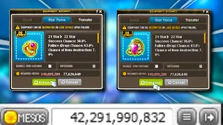 Maplestory Reboot - Star Forcing Superior Gollux!!! (30% off Event)