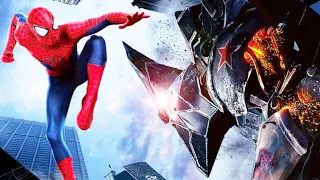 Spider-Man vs Rhino full fight scene fan made  complete ending