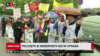 GRAL. V. BĂLĂCEANU DESPRE PROTESTELE REZERVIȘTILOR_Știri B1TV_9 mai 2024
