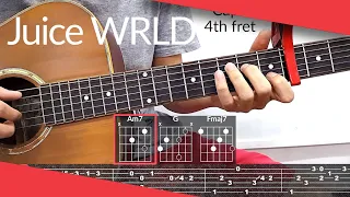 Lean Wit Me (Juice WRLD) Guitar Tutorial | Tab, Chords