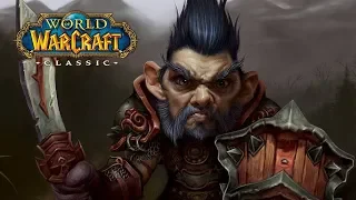 World of warcraft classic ( WOW ) стрим #1 . Прокачка pve прот warrior ( воин ) 1-60 . Челлендж