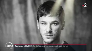 Mort de Gaspard Ulliel • JT 20h France 2 (2022)