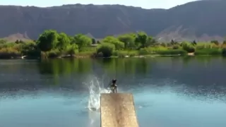 Lake Bike Jump