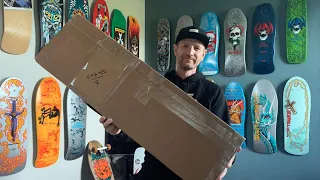 Powell-Peralta Bones Brigade Series 13 Old School Reissue Skateboard Deck Unboxing Video