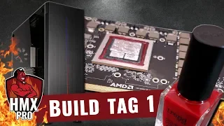 NAGELLACK AUF DIE GPU - Höllenmaschine X Pro - Build Tag 1