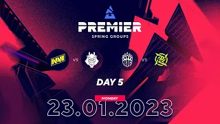 BLAST Premier Spring Groups 2023 [MN] | G2 vs NAVI, BIG vs NIP