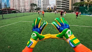 Como é a rotina de um Goleiro amador - JOGO NA VISÃO DA GOPRO