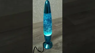 лампа с блестками