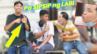 Pa SIPSIP naman ng iyong LABI "CALL EDITION" | Original Public Prank