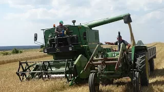 Żniwa 2017 - Harvest in Poland John Deere 1032, 2030 LS