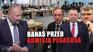 Banaś stanie przed komisją Pegasusa