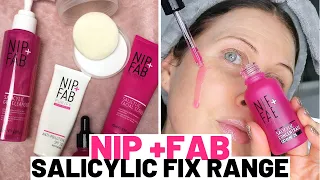 NIP + FAB SALICYLIC FIX RANGE & NEW NIP + FAB ANTI POLLUTION SPF30 REVIEW