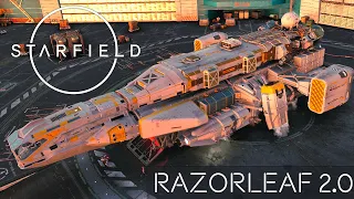 Razorleaf Upgrade & Ship Customization - STARFIELD Ship Design Tips & Guide