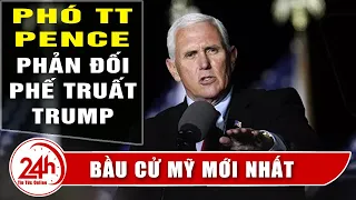 Vì Sao Phó Tổng Thống Mike Pence Phản Đối Phế Truất Trump. Hạ viện thông qua nghị quyết  luận tội