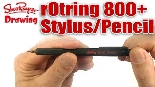 Rotring 800+ hybrid digital stylus pencil review.