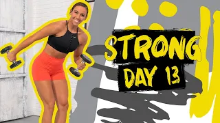 40 Minute No Repeat Upper Body Workout | STRONG - Day 13