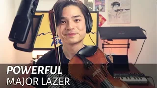 Major Lazer - Powerful (feat. Ellie Goulding & Tarrus Riley) [Violin Cover] 【Julien Ando】