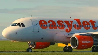 Liverpool Plane Spotting | easyJet, Ryanair [4K]