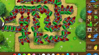 Btd5: 55 bloonchippers vs. 1 ZOMG